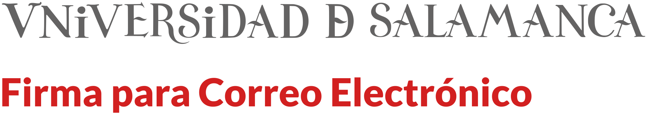Logo Firma - Universidad de Salamanca
