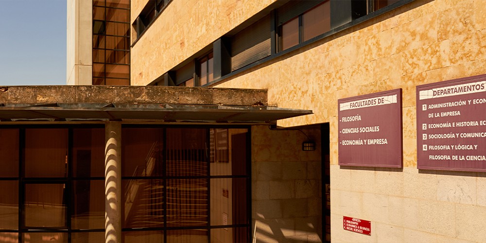 Facultad de Filosofía. Universidad de Salamanca
